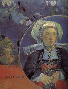 Paul Gauguin Beautiful angel oil on canvas